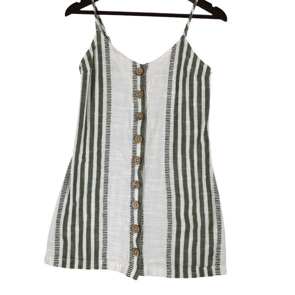 Rip Curl Striped Button Front Sundress Women’s Sm… - image 2